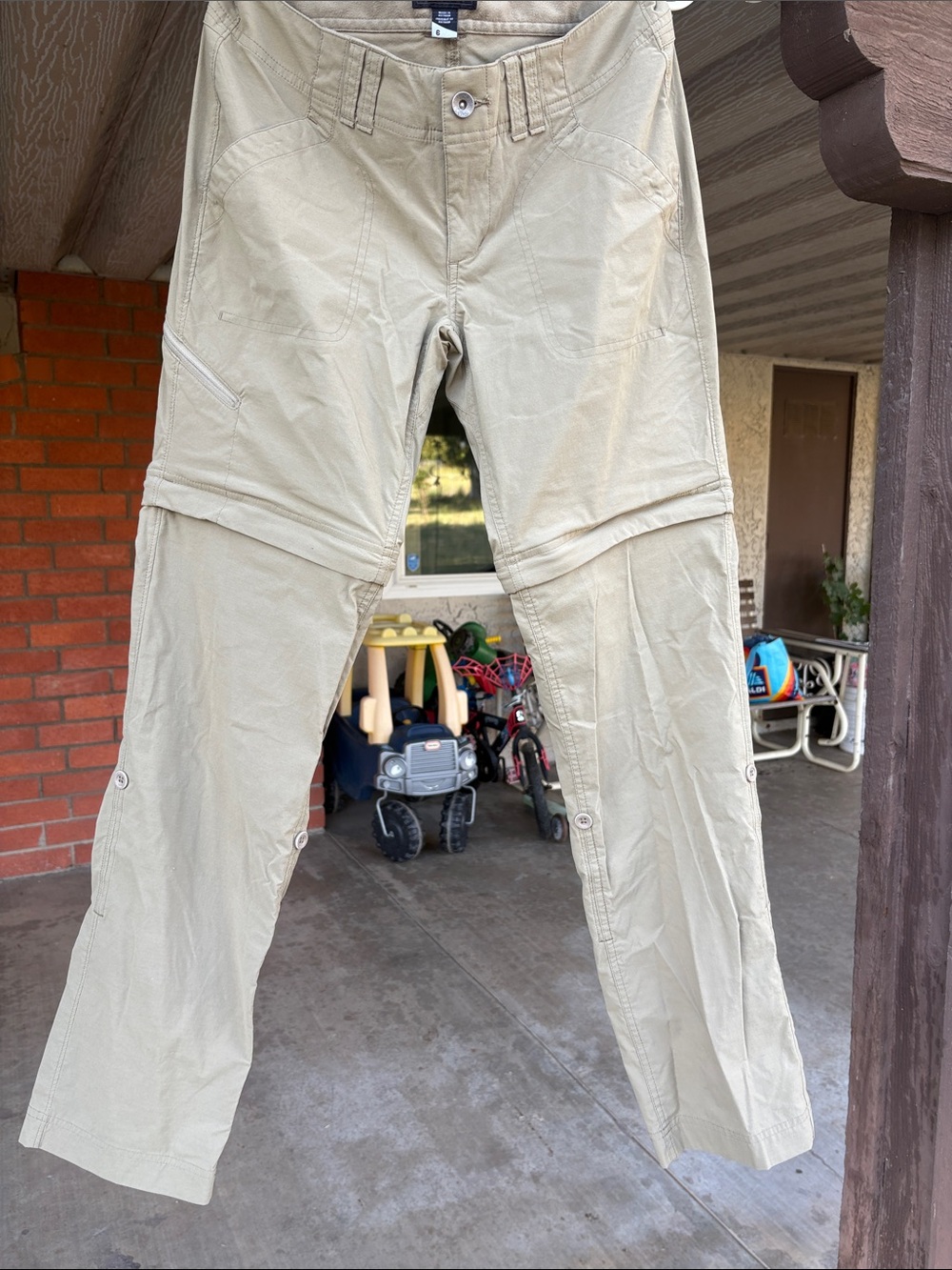 Marmot Women's Convertible Cargo Pants - Light Khaki
